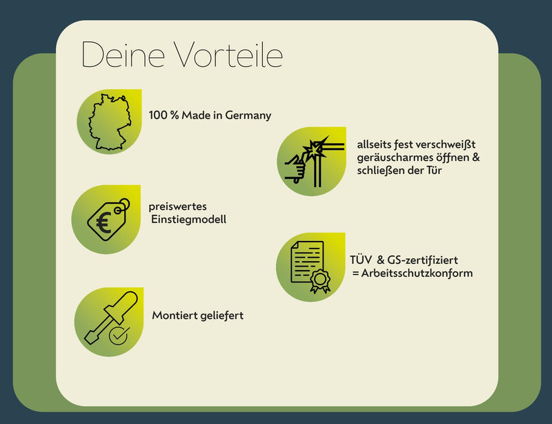 Furnecosteel Vorteile als Infografik