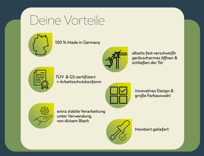 Abbildung aller furnecosteel Kundenvorteile gegenüber dem Wettbewerber